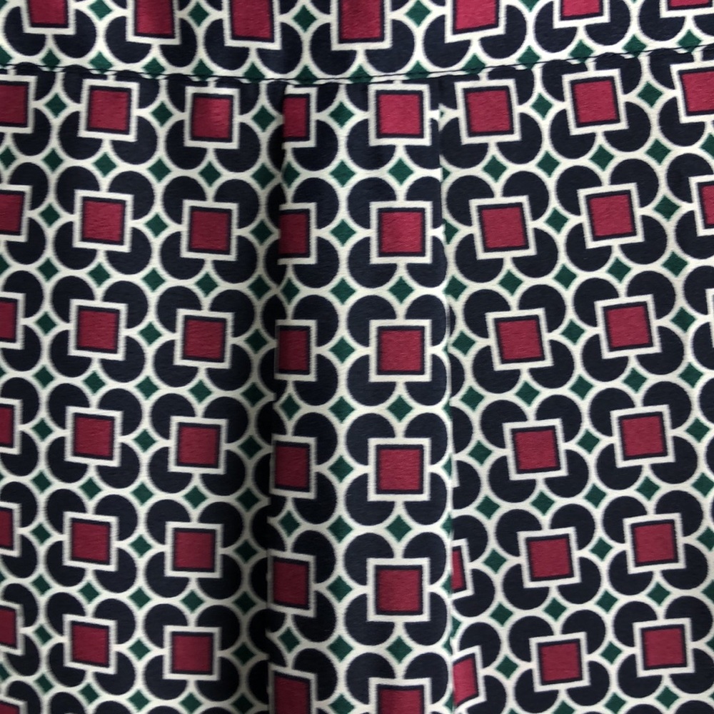 J.crew Short-sleeve printed shirtdress women’s dress size petite 4 - Picture 5 of 8